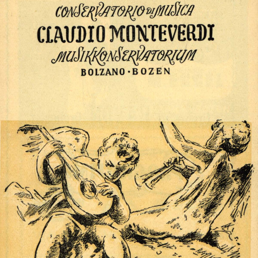 Concerto, Orchestra Haydn, Programma di sala, Bolzano, Bozen, 1962-1963
