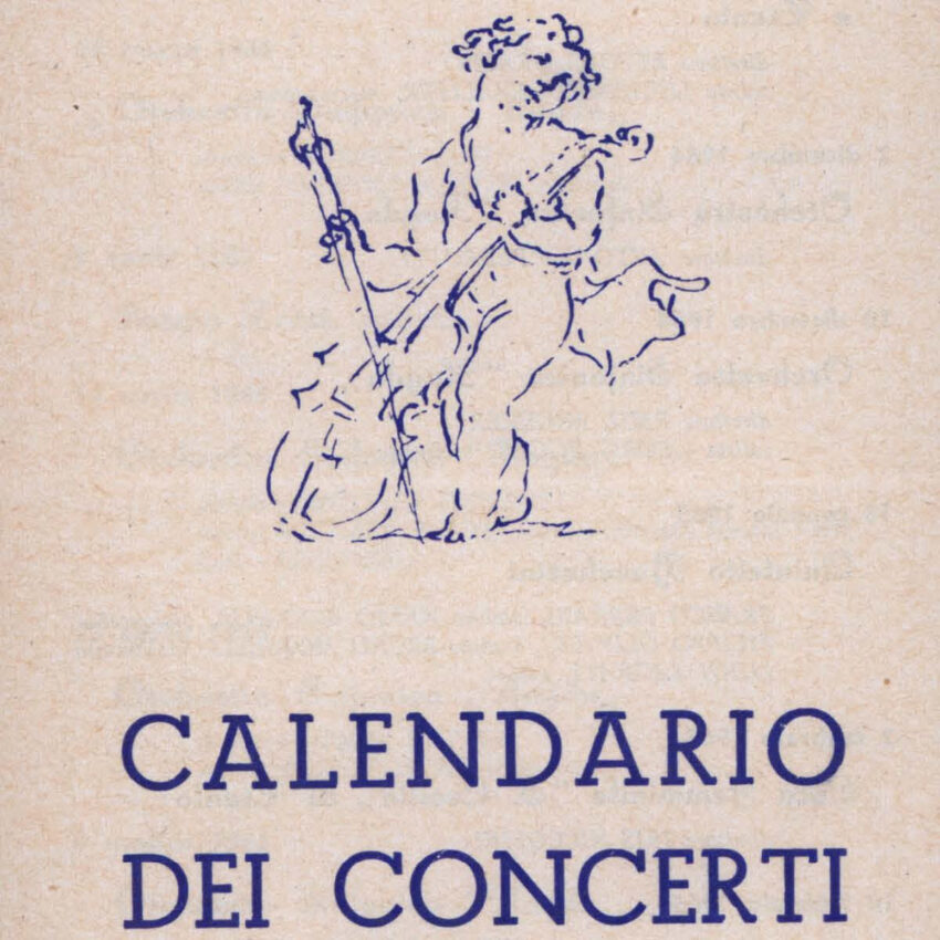 calendario dei concerti, programma stagionale, 1964-1965