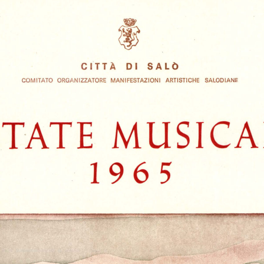 Programma estivo, estate musicale, 1964-1965