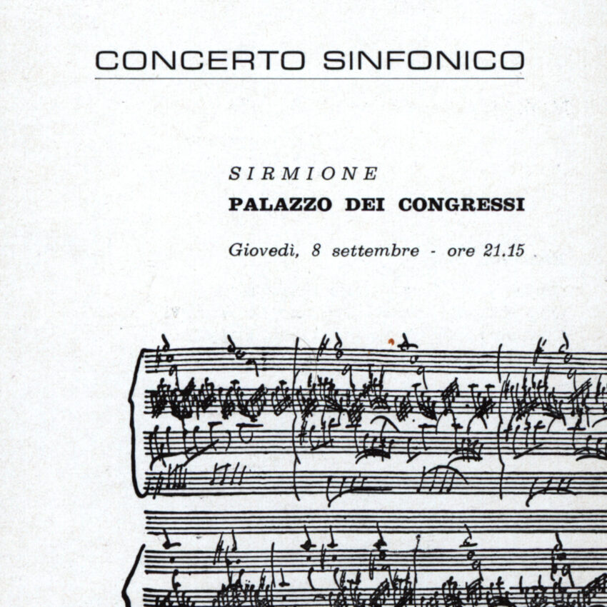 Concerto, Programma di sala, Orchestra Haydn, 1965-1966, Sirmione