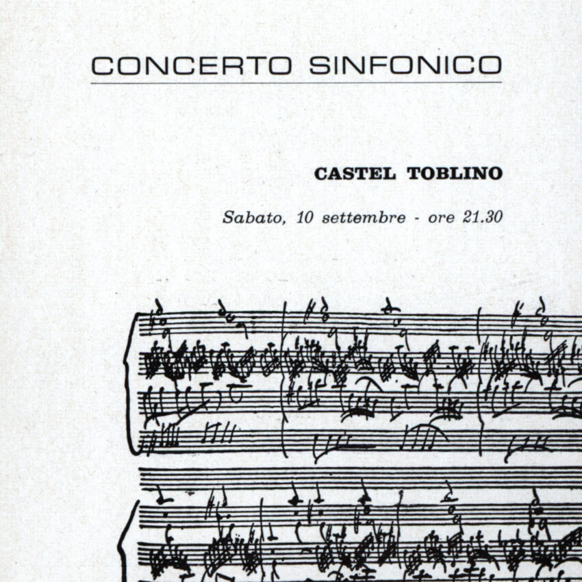 Concerto, Programma di sala, Orchestra Haydn, 1965-1966, Sarche
