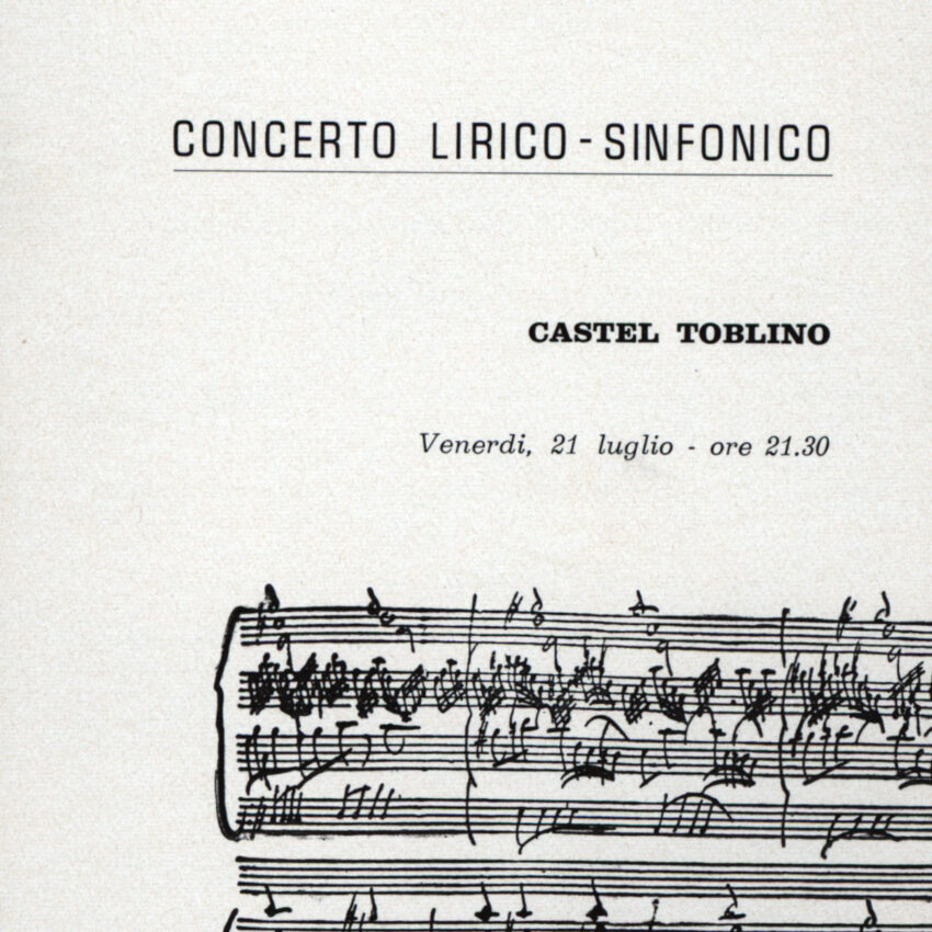Concerto, Programma di sala, Orchestra Haydn, 1966-1967, Sarche