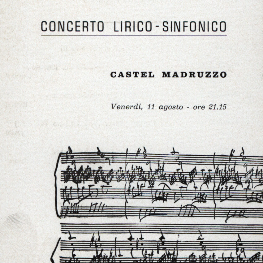 Concerto, Programma di sala, Orchestra Haydn, 1966-1967, Madruzzo