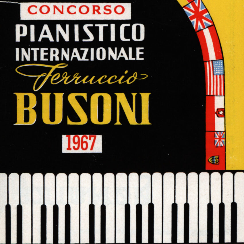 Concerto, Programma di sala, Orchestra Haydn, 1966-1967, Bolzano, Busoni